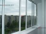 Остекление и отделка пластиком балкона в Минске