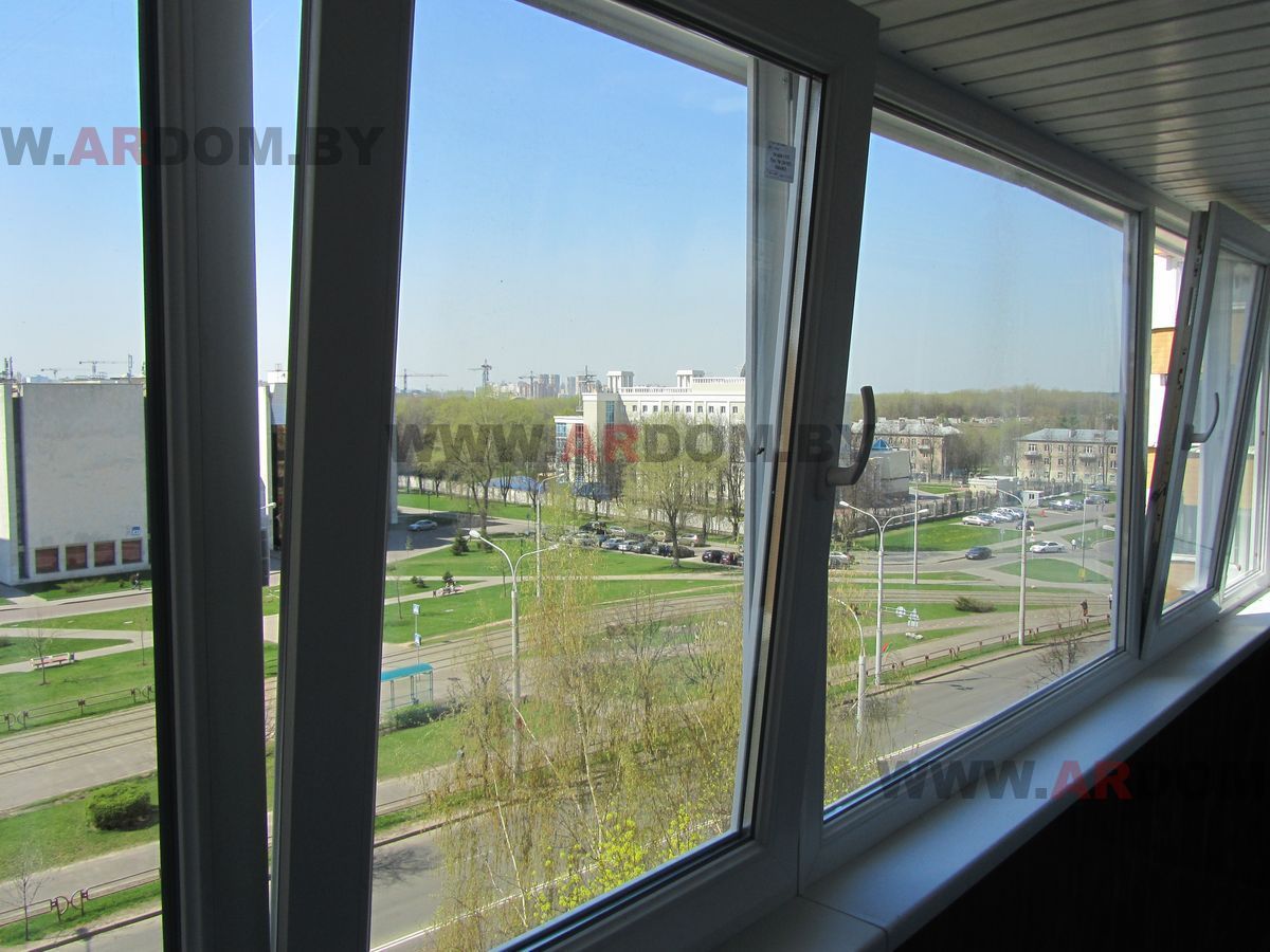балконные рамы из пвх. окна на  балкон заказать Минск