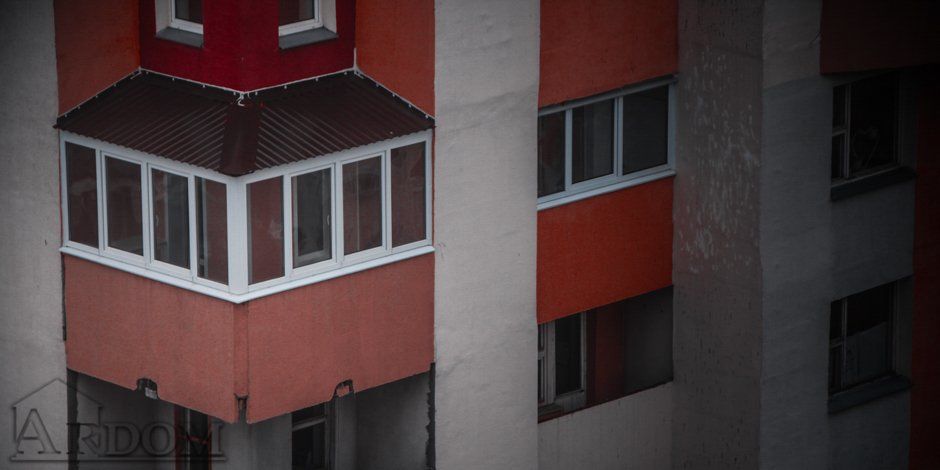 установка крыши на балкон - красивая крыша - заказать в Минске 