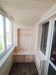 Жалюзийные шкафы на балкон  деревянная мебель - заказать