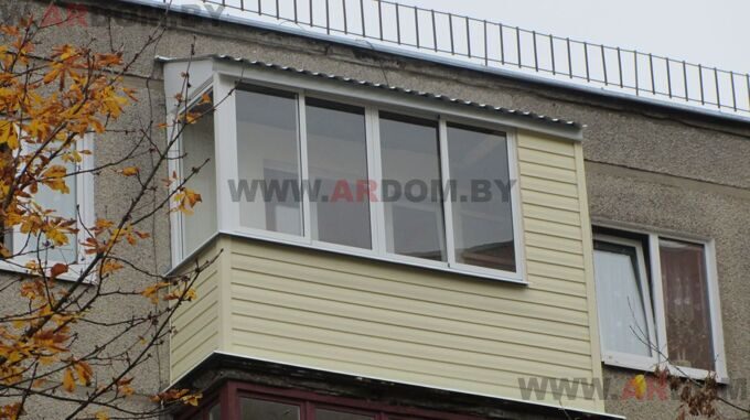Цены на ремонт балконы в Хрущевке 