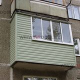 отделка балкона сайдингом минск - уличная обшивка