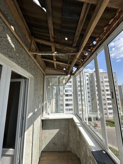 Демонтаж старой обшивки