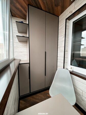 Как спроектировать идеальный шкаф на балкон?